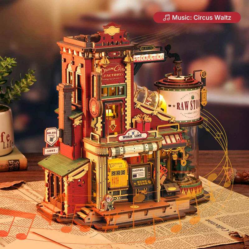 Dream Gift Factory – DIY Wooden Music Box Puzzle