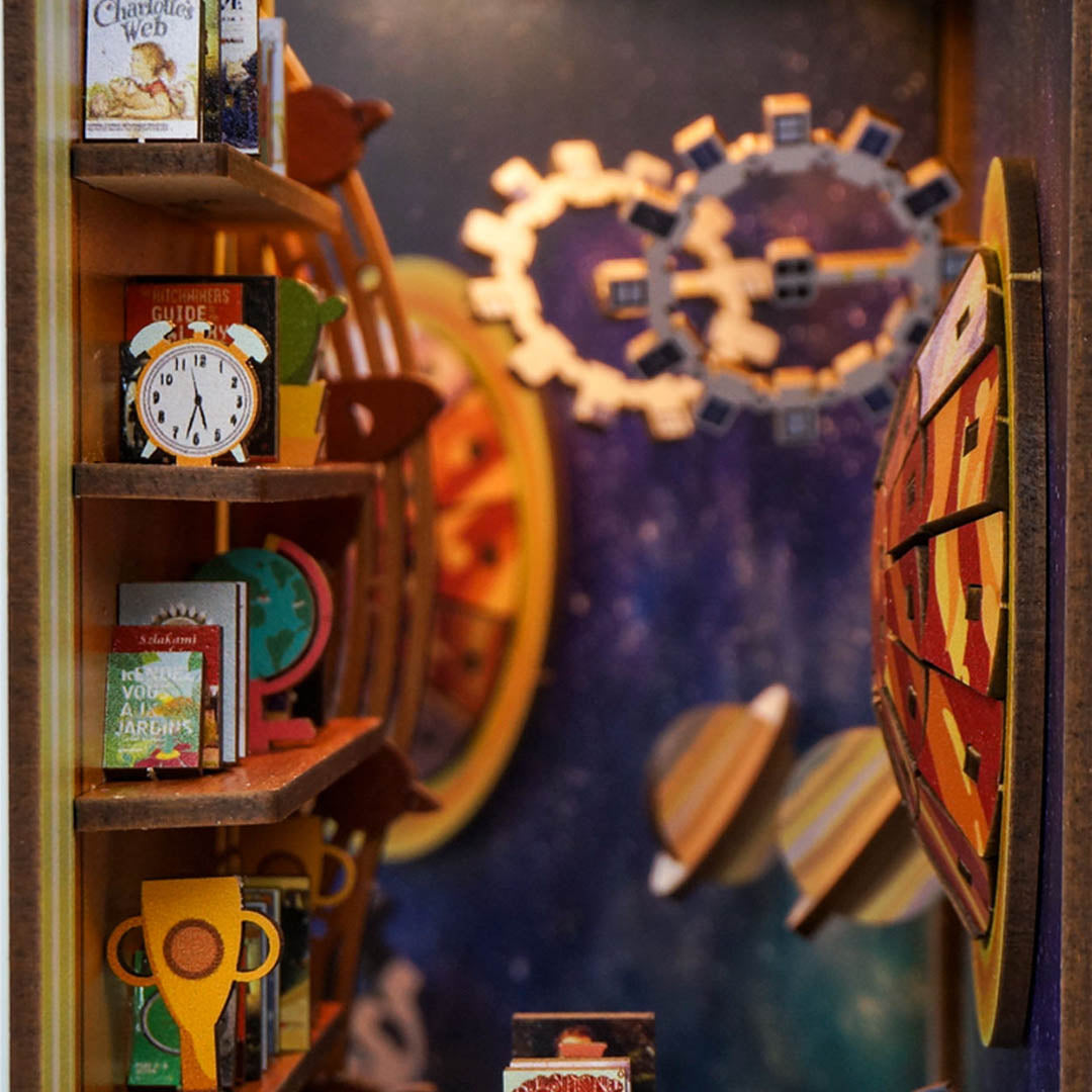 Interstellar Wooden Book Nook Kit