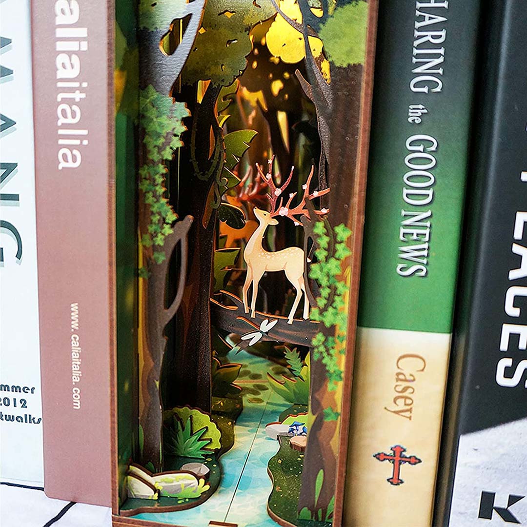 Story Of The Forest Wooden Book Nook