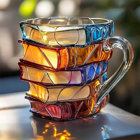 Reading Joy 3D Mug Lamp
