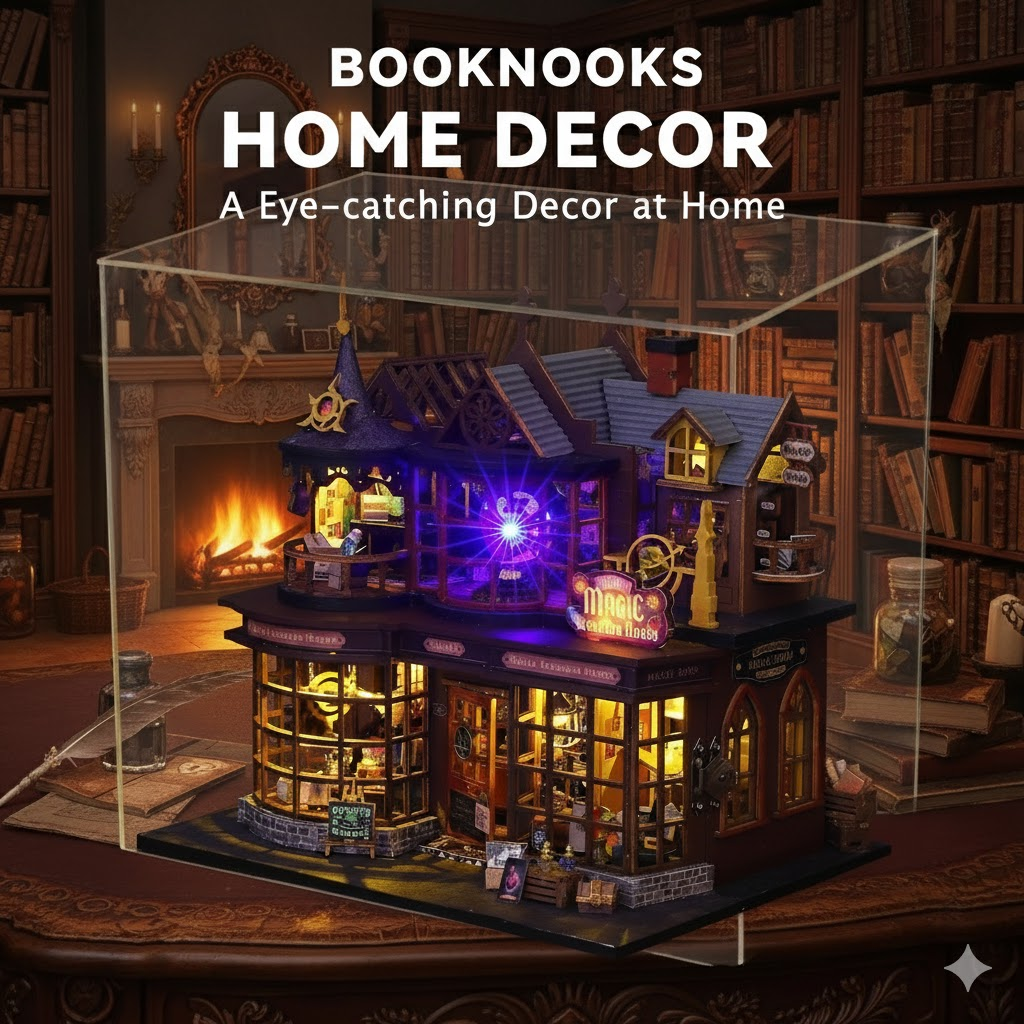 Magic Treasure House DIY Miniature Dollhouse Kit