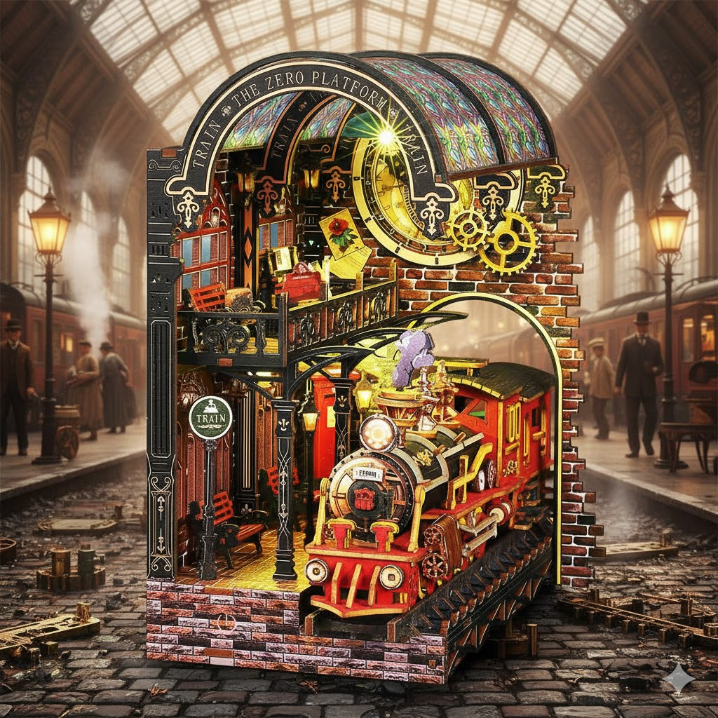 Zero Platform – DIY Miniature Dollhouse Kit