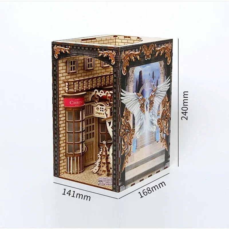 Magic Diagon Alley – Christmas Edition DIY Book Nook Kit