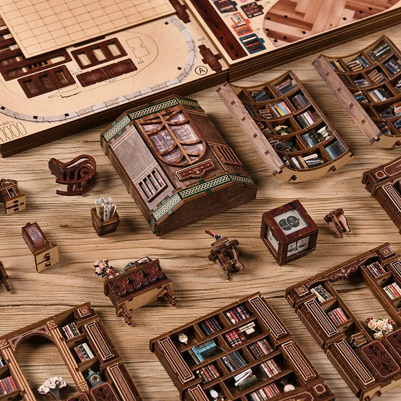 Dreamy Book Hall – DIY Book Nook Kit