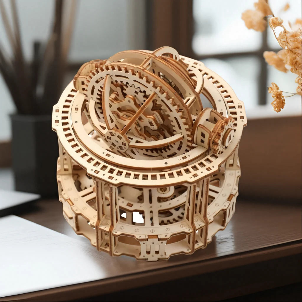 Spherical Tourbillon Chronograph – DIY Mechanical Puzzle