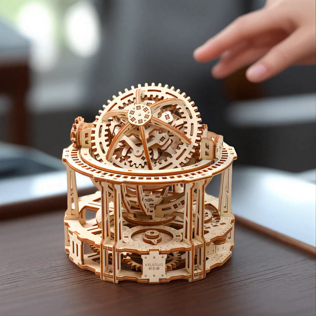 Spherical Tourbillon Chronograph – DIY Mechanical Puzzle
