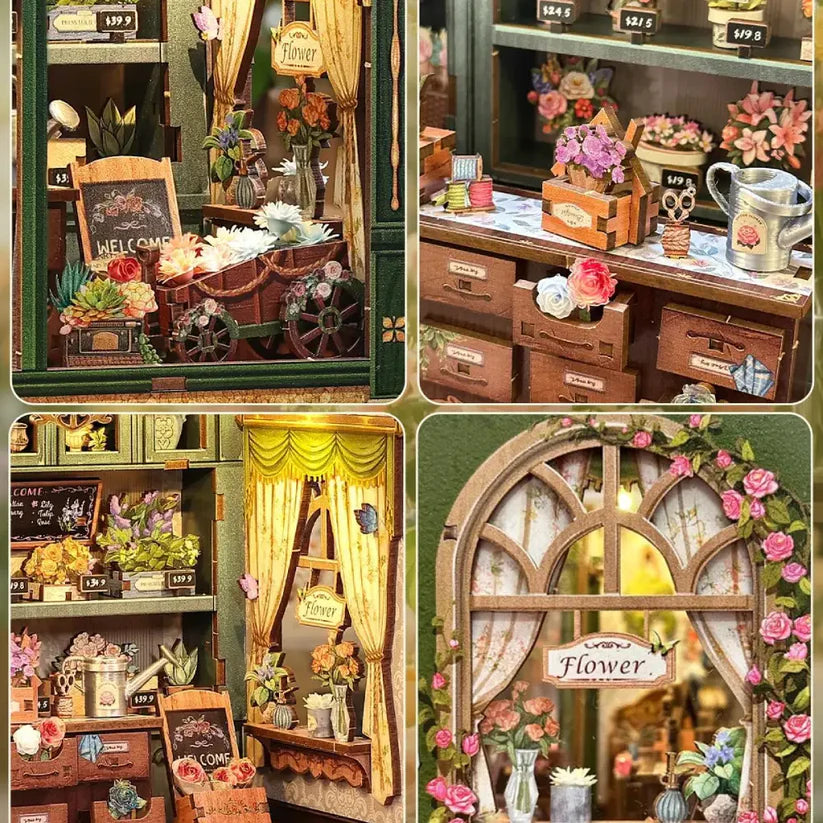 Blossom Florists Max – DIY Book Nook Kit
