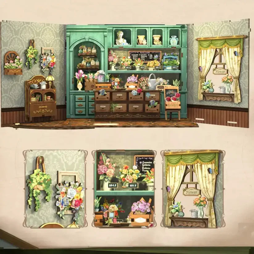 Blossom Florists Max – DIY Book Nook Kit