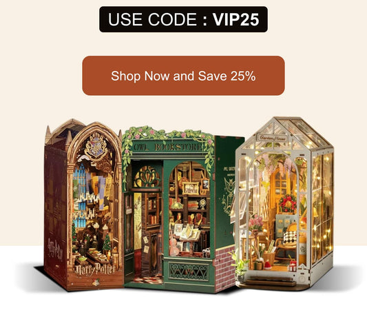 Book Nook Subscription Box — A New Glowing Miniature World, Every Month