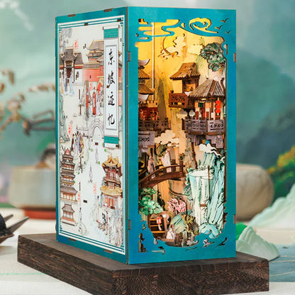 Su Dongpo's Life 3D Puzzle Book Nook Kit