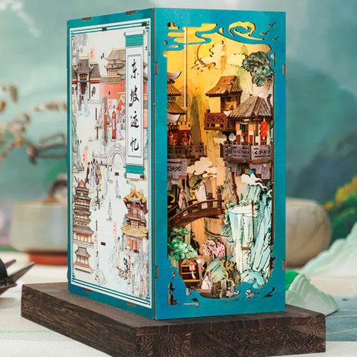 Su Dongpo's Life 3D Puzzle Book Nook Kit