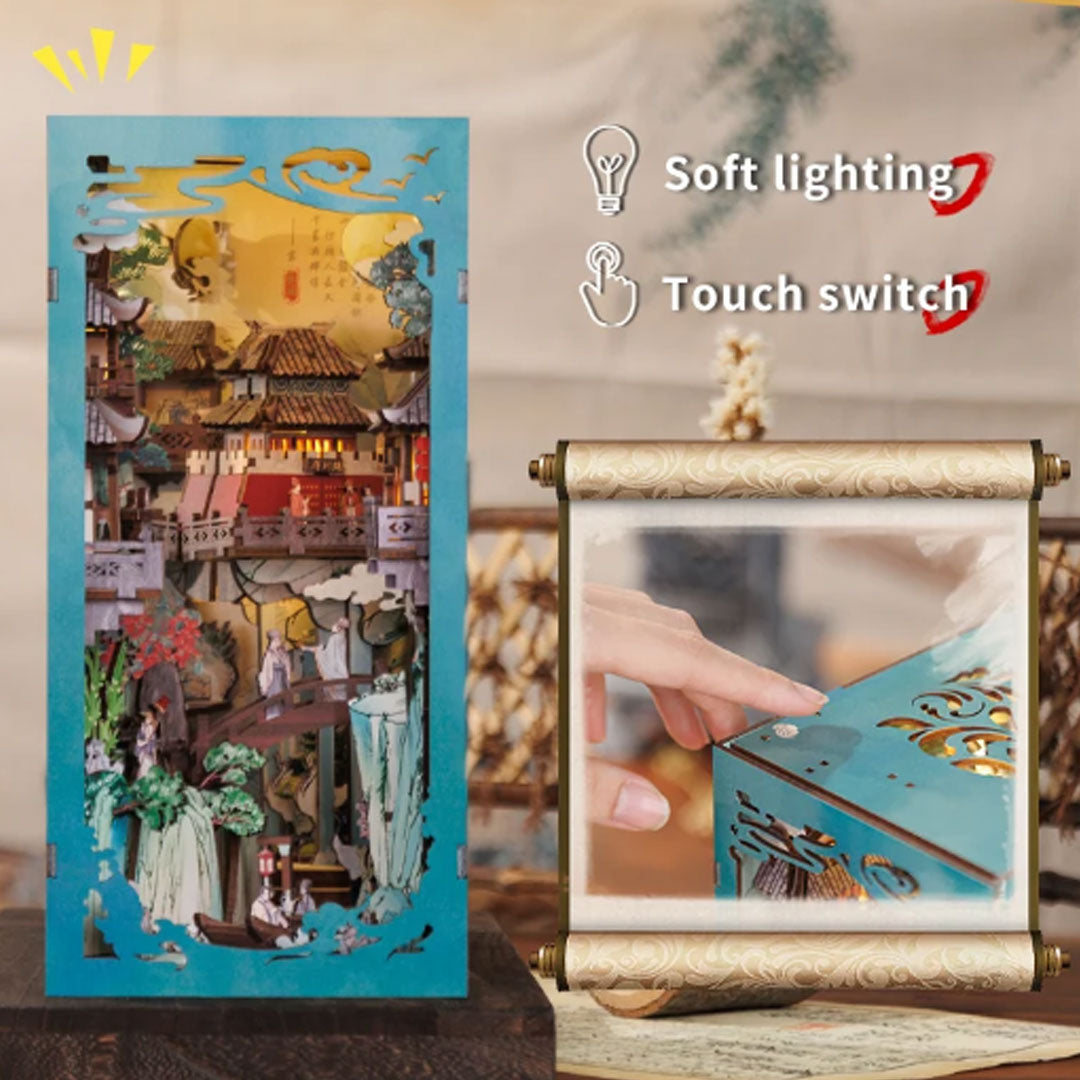Su Dongpo's Life 3D Puzzle Book Nook Kit
