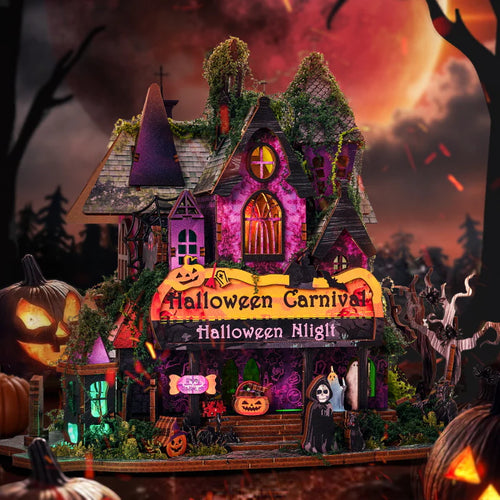 Halloween Night – Mini House book nook Kit