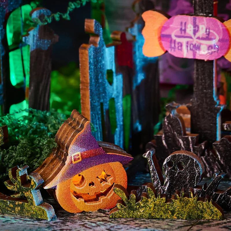 Halloween Night – Mini House book nook Kit