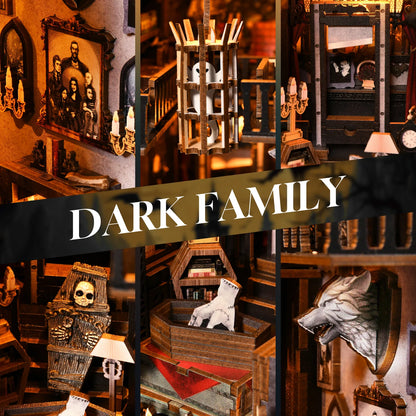The Dark Family – DIY Book Nook Kit