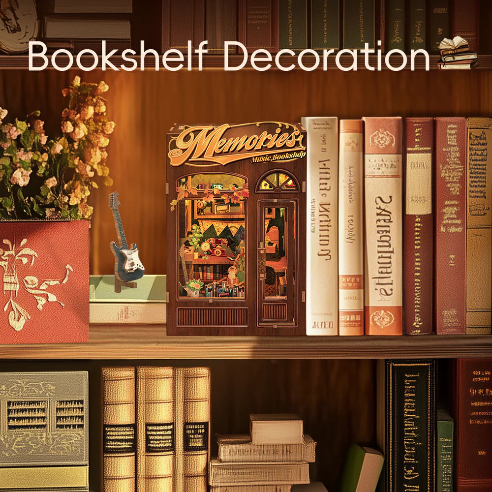 Memories Music Bookshop – DIY Book Nook Kit