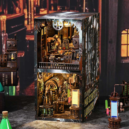 (Sold out) Mad Scientist’s Lab – DIY Wooden Book Nook Kit