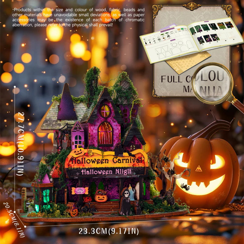 Halloween Night – Mini House book nook Kit