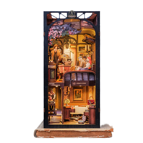 Train Mystery DIY Wooden Book Nook Kit