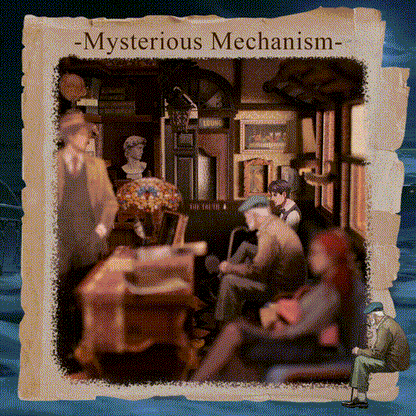Train Mystery DIY Wooden Book Nook Kit