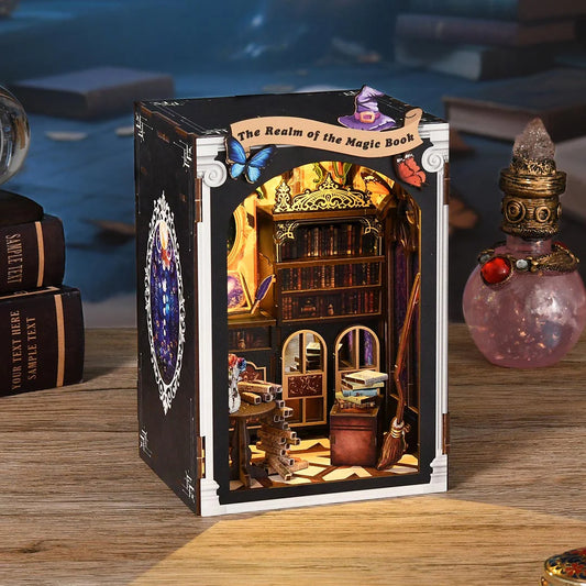 The Realm of the Magic Book – DIY Book Nook Kit