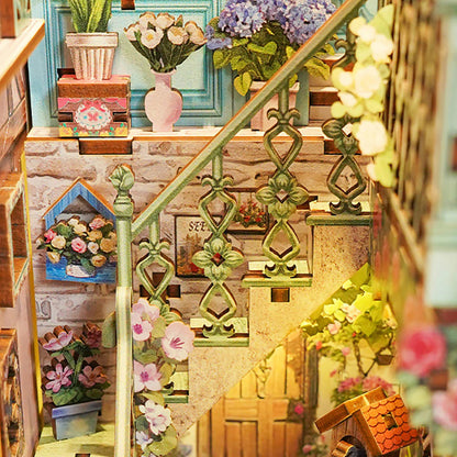 Flower Shop – DIY Book Nook Shelf Insert
