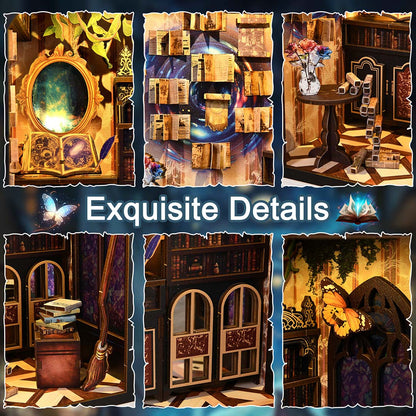The Realm of the Magic Book – DIY Book Nook Kit