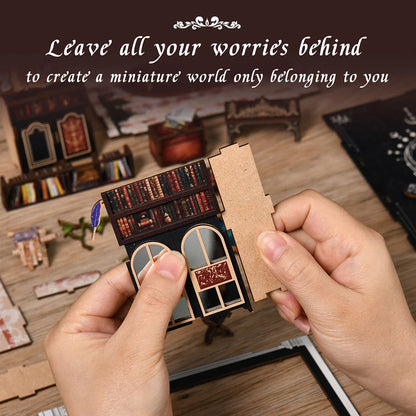 The Realm of the Magic Book – DIY Book Nook Kit