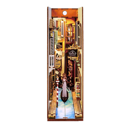 Travel in Venice Wooden Book Nook Kit