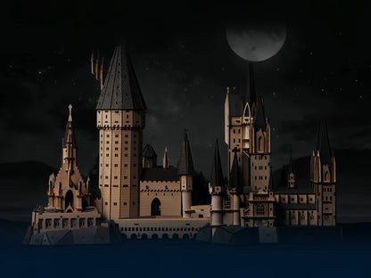 Hogwarts™ Castle – Wooden 3D Model Kit