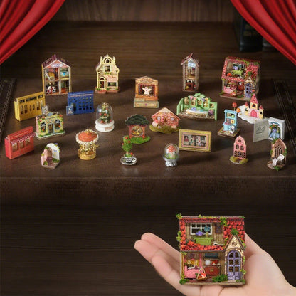Fairy‑Tale Wonderhouse – DIY Miniature Dollhouse Kit