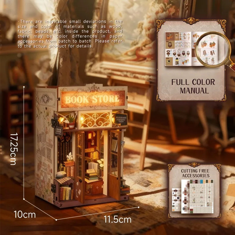 Art Book Store – DIY Book Nook Kit