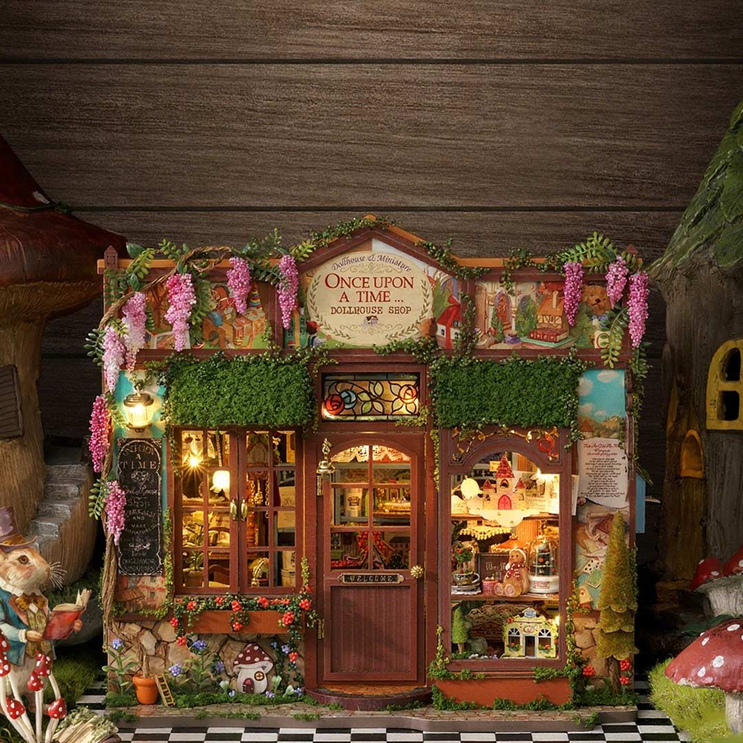 Fairy‑Tale Wonderhouse – DIY Miniature Dollhouse Kit