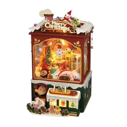 Merry Christmas Claw Machine – DIY Wooden Music Box