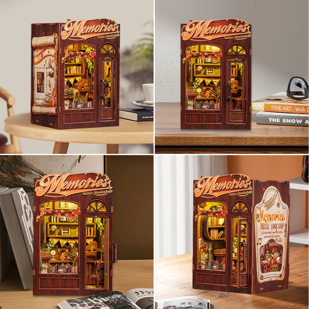 Memories Music Bookshop – DIY Book Nook Kit