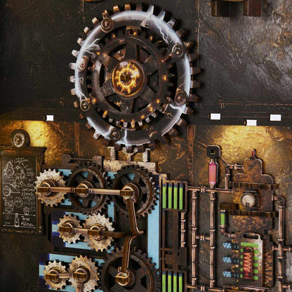 (Sold out) Mad Scientist’s Lab – DIY Wooden Book Nook Kit