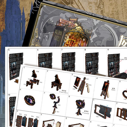 William Castle DIY 3D Wooden Book Nook