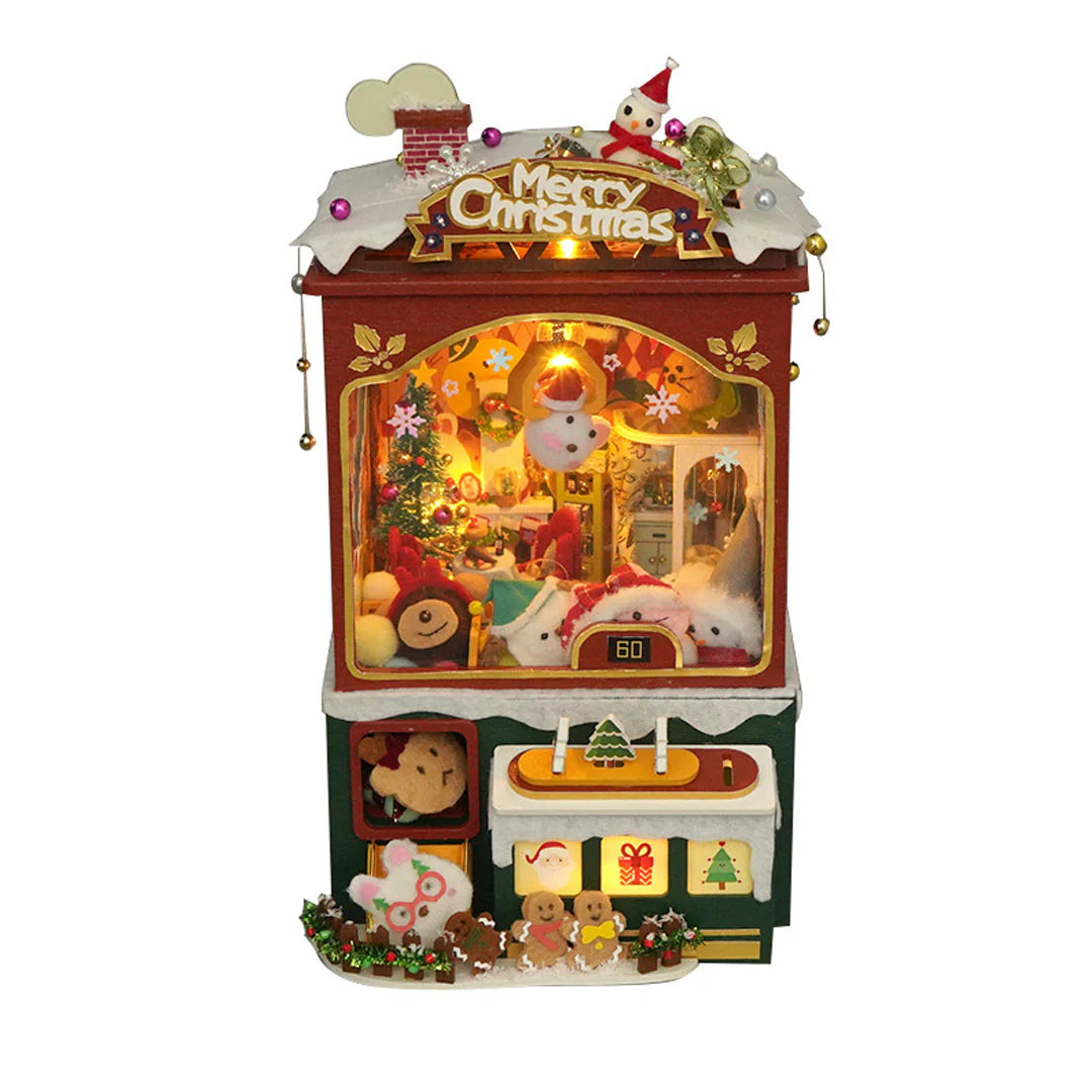 Merry Christmas Claw Machine – DIY Wooden Music Box
