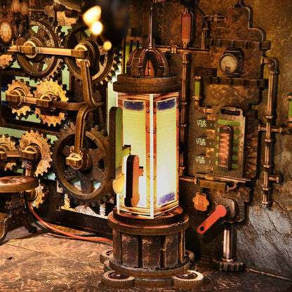 (Sold out) Mad Scientist’s Lab – DIY Wooden Book Nook Kit