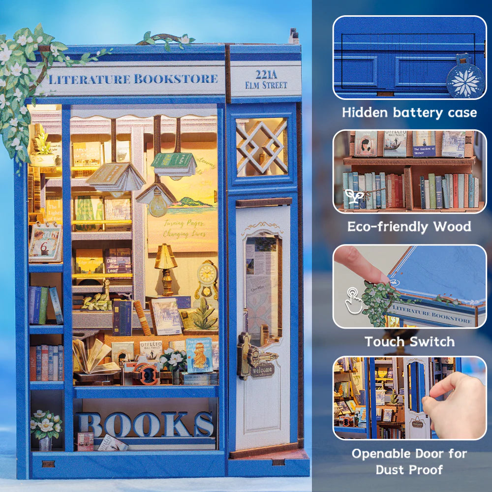 Literature Bookstore – DIY Book Nook Kit
