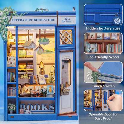 Literature Bookstore – DIY Book Nook Kit