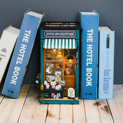 Soul Bookstore DIY Book Nook Shelf Insert