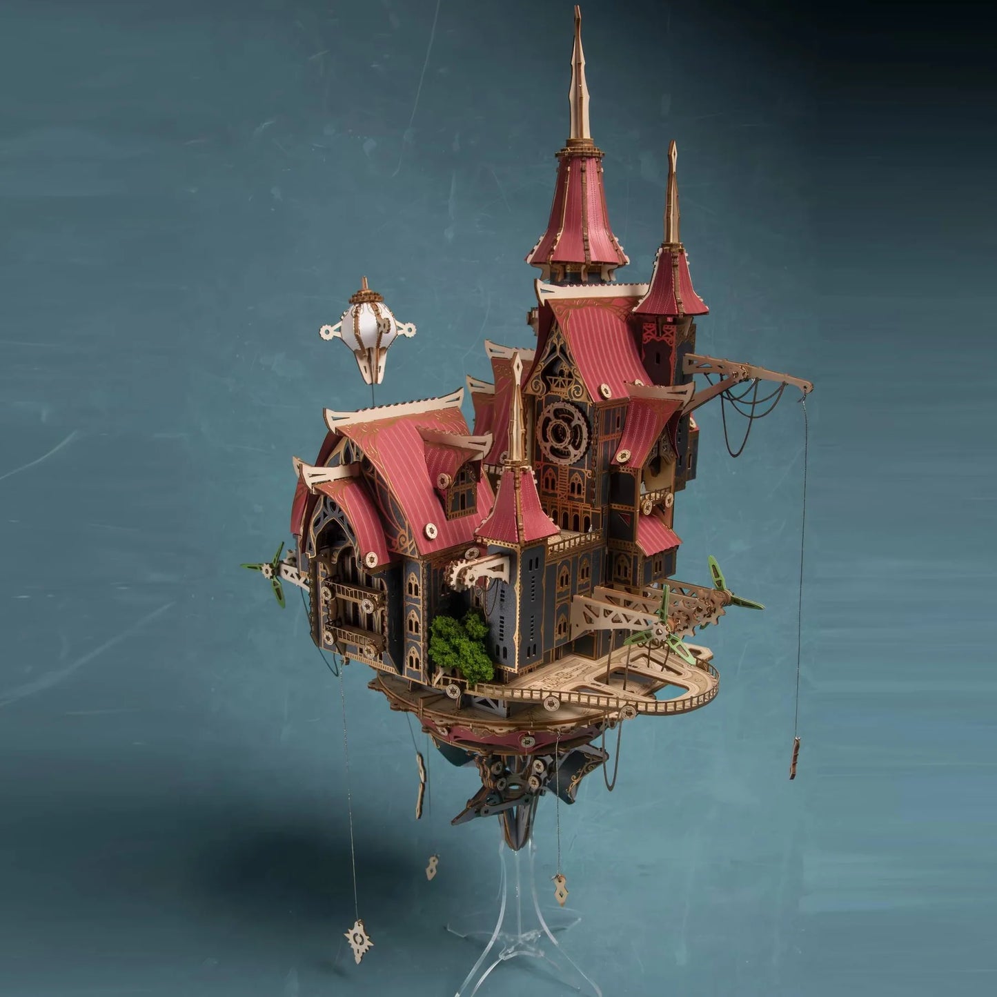 Fantasy Steam Castle – 3D Wooden Puzzle