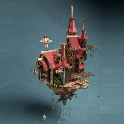 Fantasy Steam Castle – 3D Wooden Puzzle