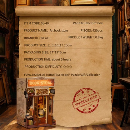 Art Book Store – DIY Book Nook Kit