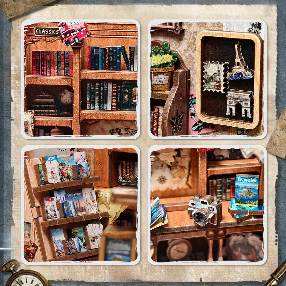 Journey Trace Bookshop – DIY Book Nook Kit