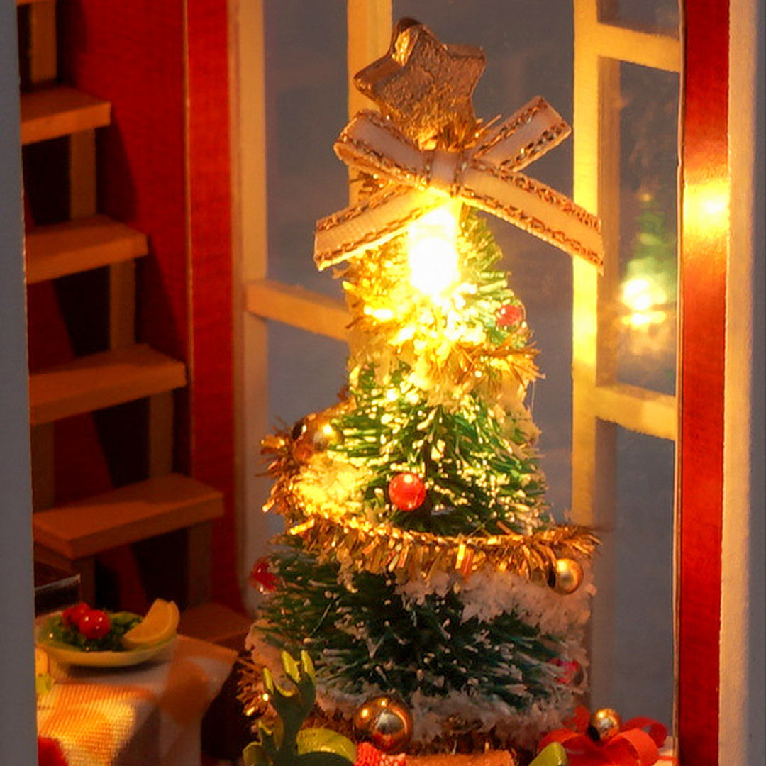 Merry Christmas DIY Book Nook Kit