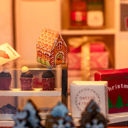 Christmas Sweets & Treats Shop – DIY Miniature House Kit