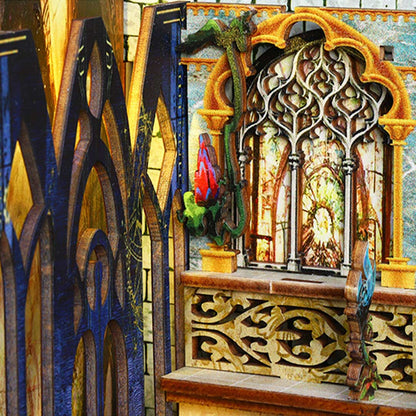 Pandora's Box DIY 3D Wooden Book Nook