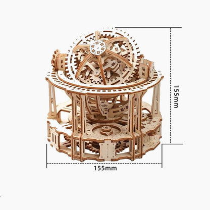 Spherical Tourbillon Chronograph – DIY Mechanical Puzzle